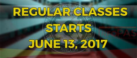 earist start of classes 2023|REGULAR CLASSES .
